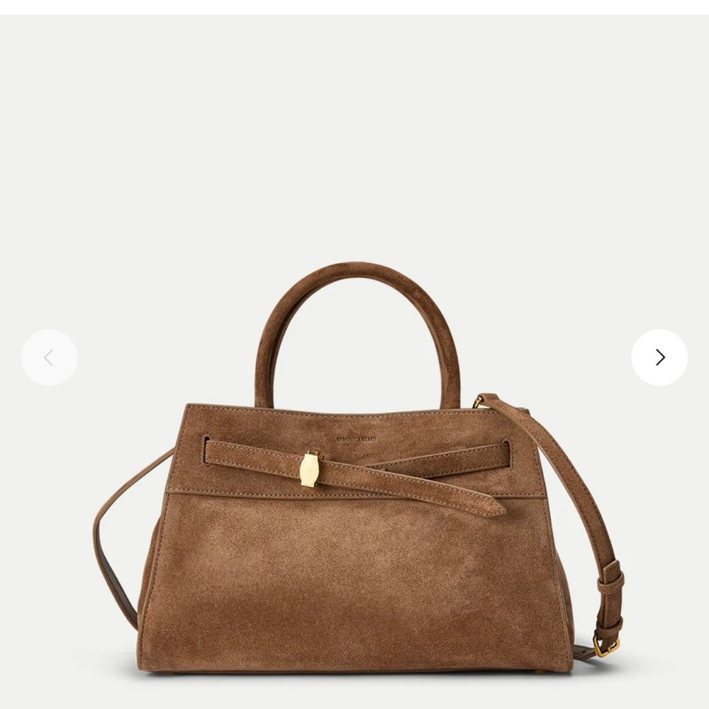 Veronica Beard Suede Dash Bag